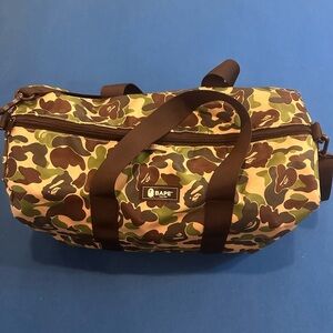 A Bathing Ape Bape Duffle Bag